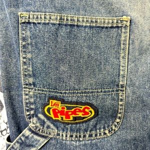 Vintage Lee Pipes Baggy Mega Pocket Jean Shorts